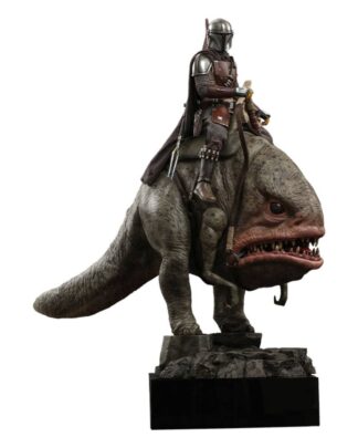 Star Wars The Mandalorian Actionfiguren Doppelpack 1/6 The Mandalorian & Blurrg 37 cm