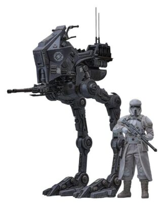 Star Wars: The Mandalorian & Grogu Movie Masterpiece Actionfiguren Set 1/6 Imperial Remnant AT-RT Driver & AT-RT 60 cm