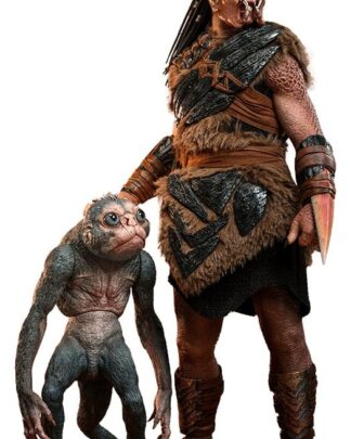 Predator: Badlands Movie Masterpiece Actionfiguren 2er-Pack 1/6 Dek (Bone Bison Armor) and Bud 31 cm