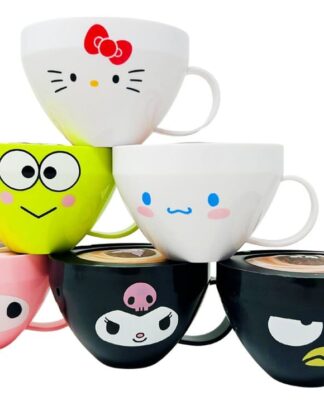 Sanrio Squishy Figuren Hello Kitty Cappuccino Display (8)