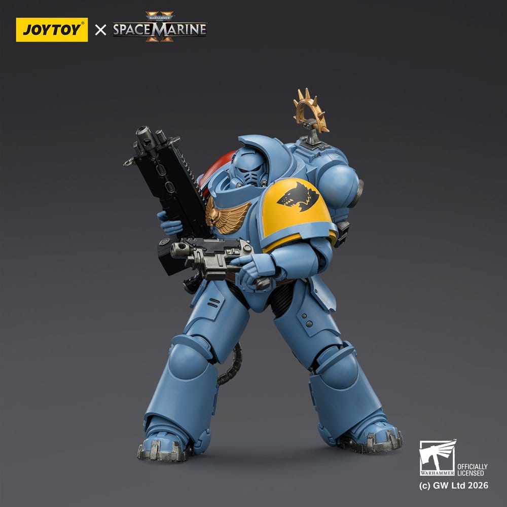 Warhammer 40,000 Actionfigur Game Edition Space Wolves Heavy Intercessor 13 cm – Bild 5