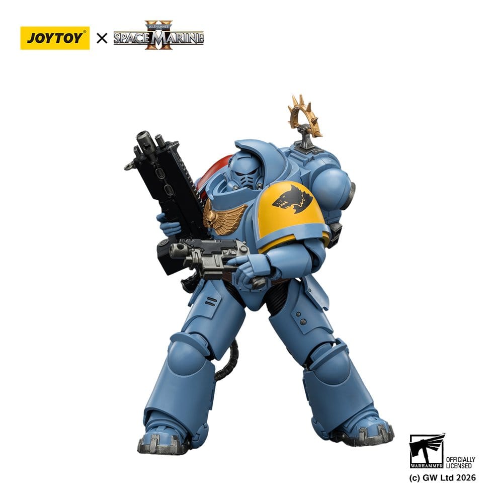 Warhammer 40,000 Actionfigur Game Edition Space Wolves Heavy Intercessor 13 cm – Bild 9