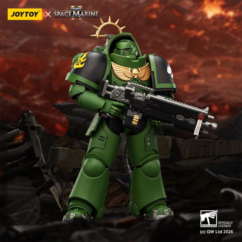 Warhammer 40,000 Actionfigur Game Edition Salamanders Heavy Intercessor 13 cm – Bild 11