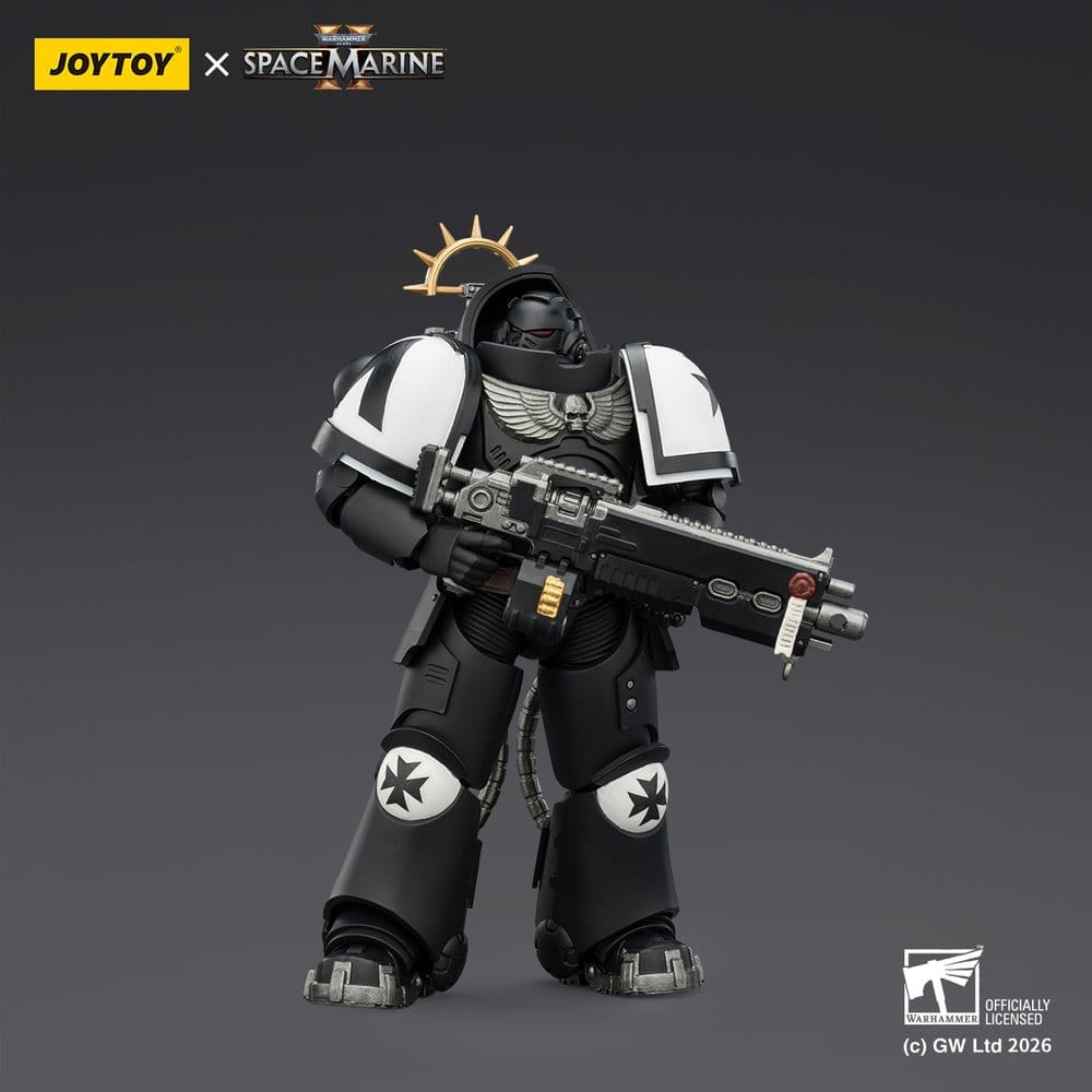 Warhammer 40,000 Actionfigur Game Edition Black Templars Heavy Intercessor 13 cm – Bild 4
