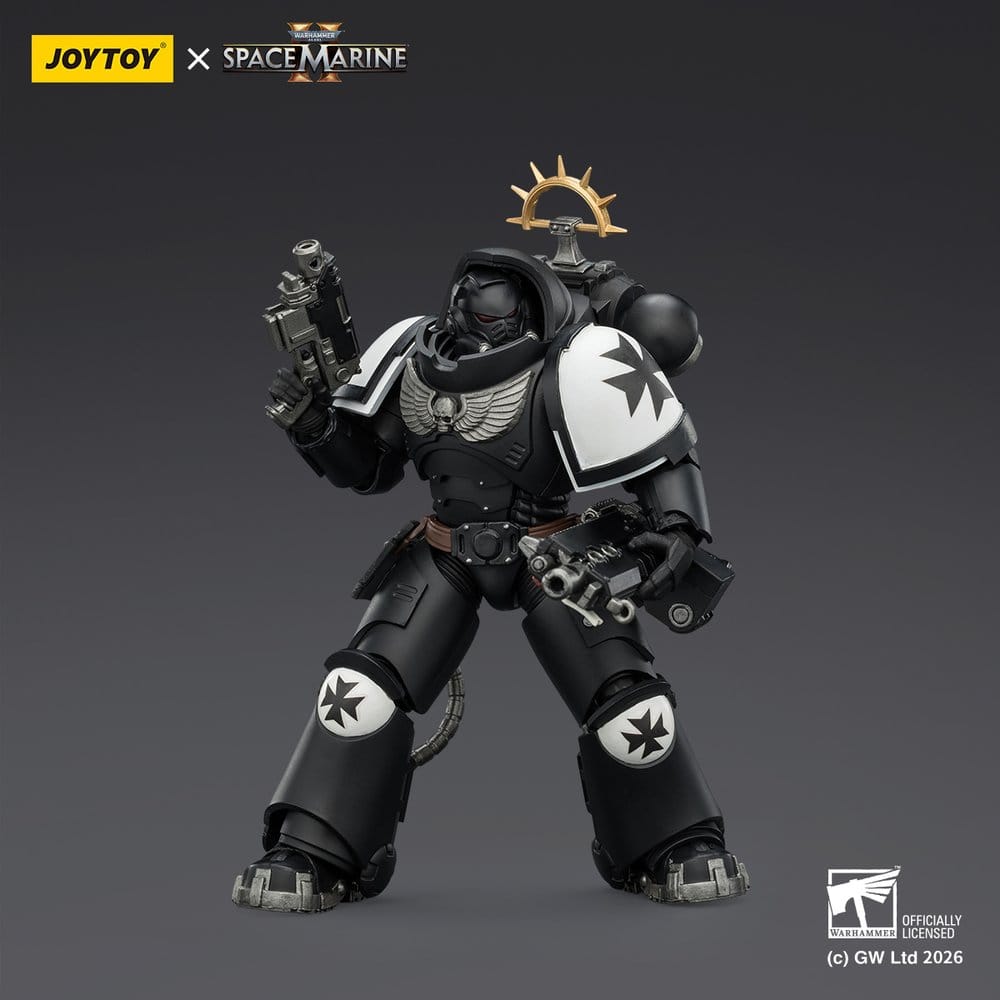 Warhammer 40,000 Actionfigur Game Edition Black Templars Heavy Intercessor 13 cm – Bild 5