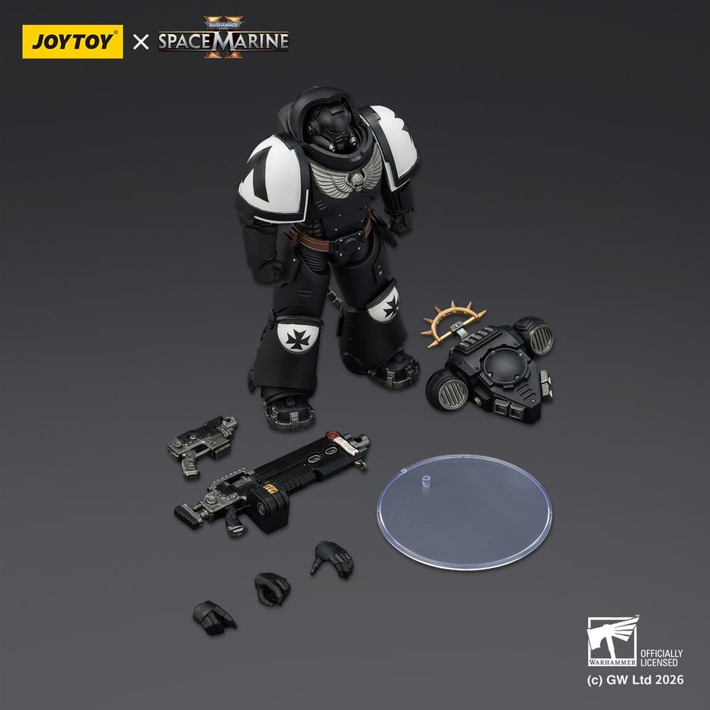 Warhammer 40,000 Actionfigur Game Edition Black Templars Heavy Intercessor 13 cm – Bild 6