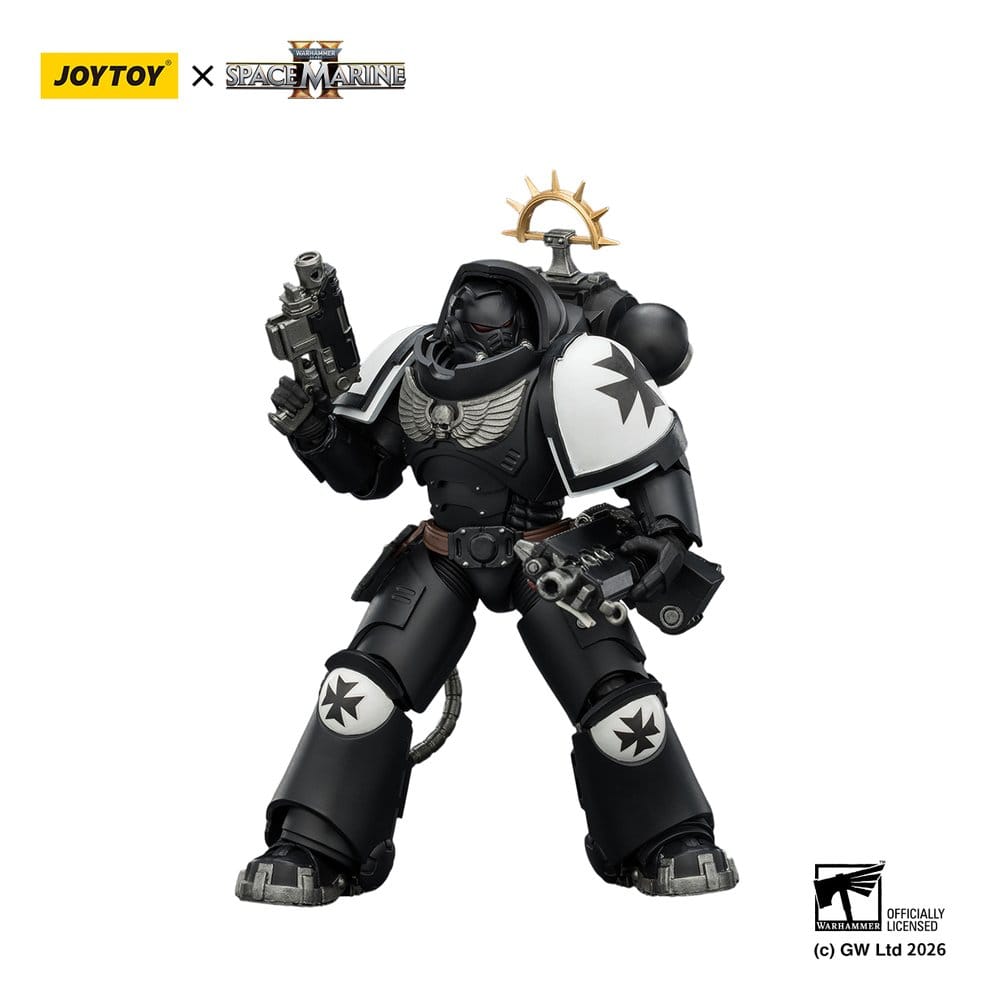 Warhammer 40,000 Actionfigur Game Edition Black Templars Heavy Intercessor 13 cm – Bild 9