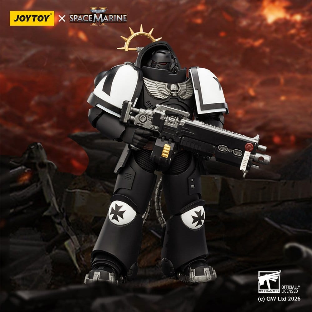 Warhammer 40,000 Actionfigur Game Edition Black Templars Heavy Intercessor 13 cm – Bild 11