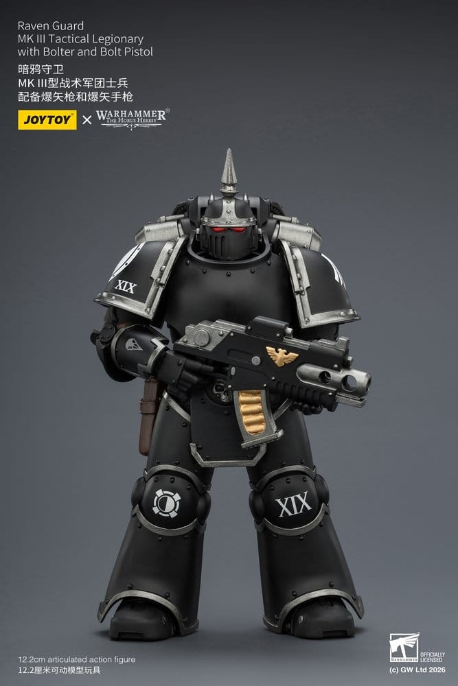 Warhammer Actionfigur Raven Guard MK III Tactical Legionary 12 cm – Bild 2