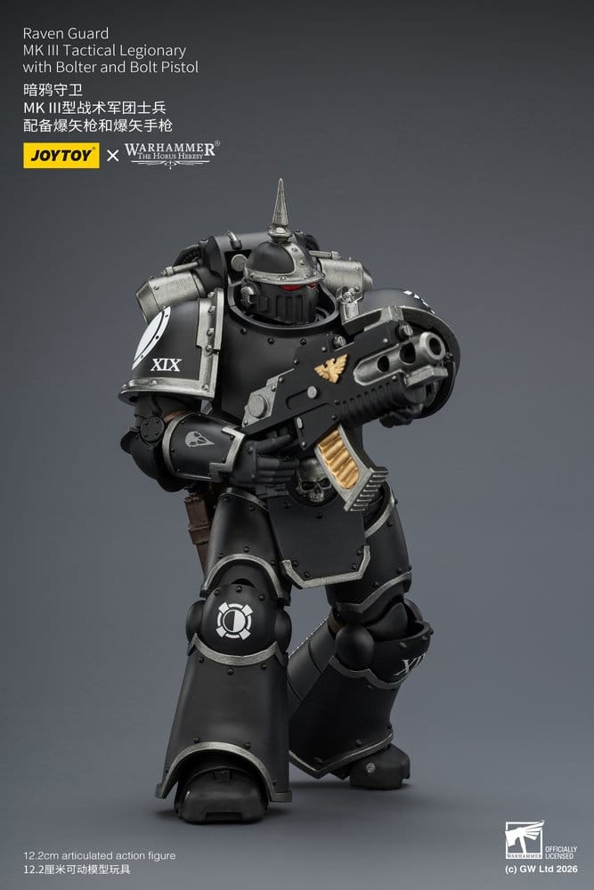 Warhammer Actionfigur Raven Guard MK III Tactical Legionary 12 cm – Bild 5