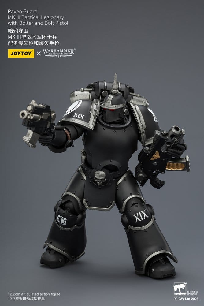 Warhammer Actionfigur Raven Guard MK III Tactical Legionary 12 cm – Bild 8