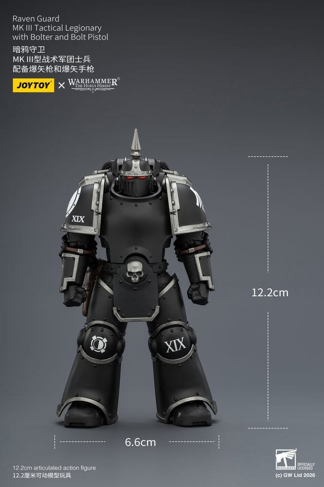 Warhammer Actionfigur Raven Guard MK III Tactical Legionary 12 cm – Bild 9