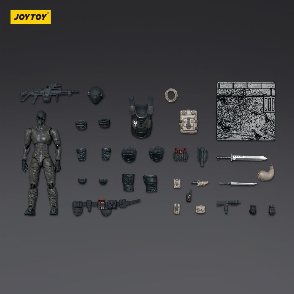 Dark Source Actionfigur Steel Ride Corps Assaulter Echo 8 cm – Bild 7