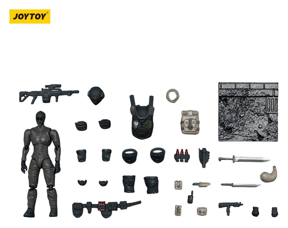 Dark Source Actionfigur Steel Ride Corps Assaulter Echo 8 cm – Bild 12