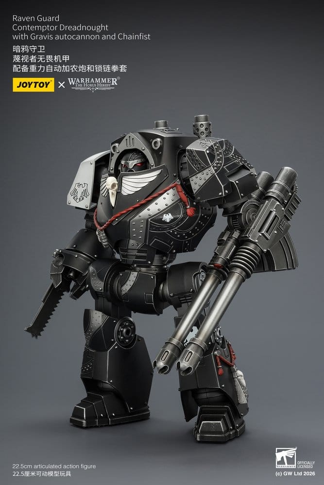 Warhammer Actionfigur Raven Guard Contemptor Dreadnought 23 cm – Bild 2