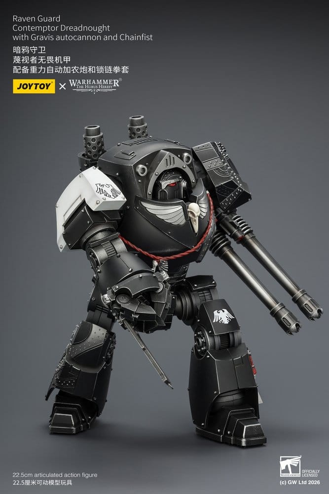 Warhammer Actionfigur Raven Guard Contemptor Dreadnought 23 cm – Bild 6
