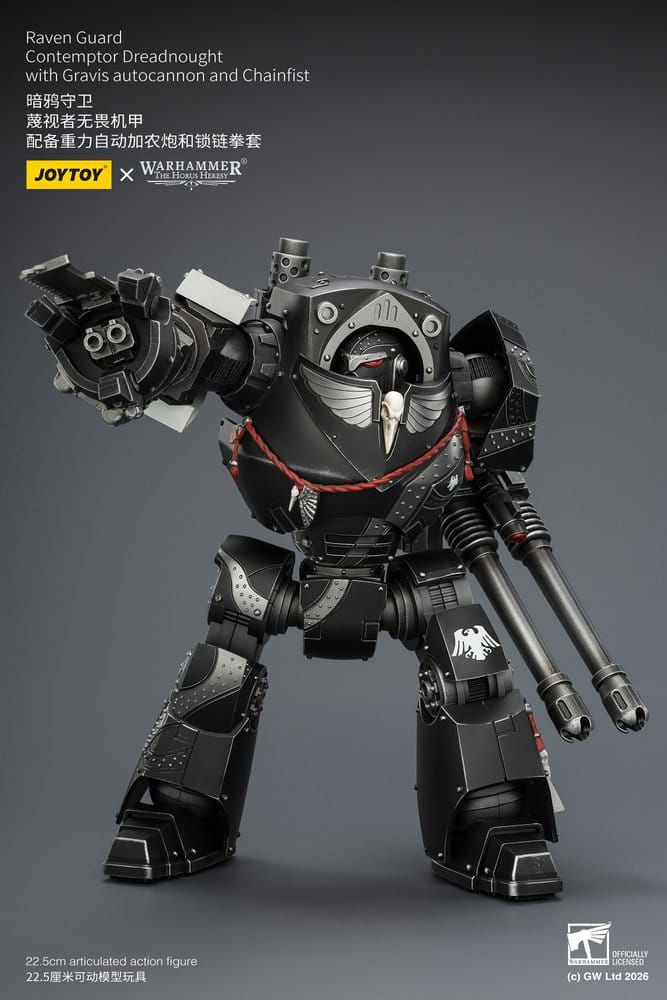 Warhammer Actionfigur Raven Guard Contemptor Dreadnought 23 cm – Bild 7