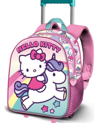 Sanrio 3D Trolley-Rucksack Hello Kitty Unicorn