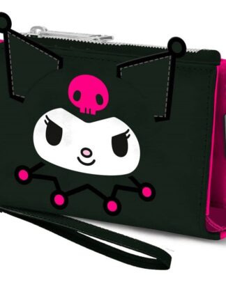 Sanrio Slim Brieftasche Kuromi Face