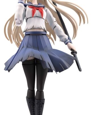Sousai Shojo Teien Plastic Model Kit 1/10 Kuon Yakushiji Maria Kagaribi Damage Ver. School Girl Emulation 16 cm