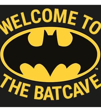 Batman Blechschild Welcome to the Batcave 60x30 cm