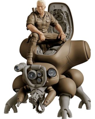 Ghost in the Shell PLAMAX minimum factory Plastic Model Kit Batou mit Fuchikoma 8 cm