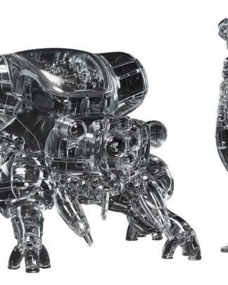 Ghost in the Shell PLAMAX minimum factory Plastic Model Kit Motoko Kusanagi mit Fuchikoma: Thermoptic Camouflage Ver. 8 cm