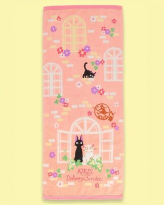Kiki´s kleiner Lieferservice Natsu Handtuch Sweet Pink Jiji 34 x 80 cm