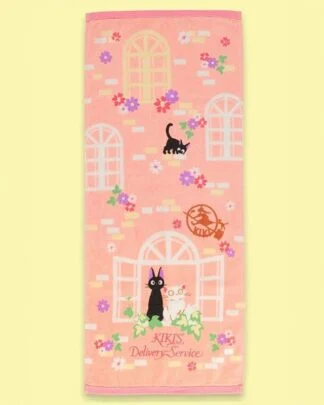 Kiki´s kleiner Lieferservice Natsu Handtuch Sweet Pink Jiji 34 x 80 cm