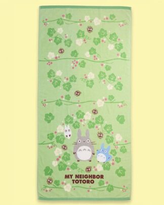 Mein Nachbar Totoro Handtuch Totoro Green Leaf 70 x 140 cm
