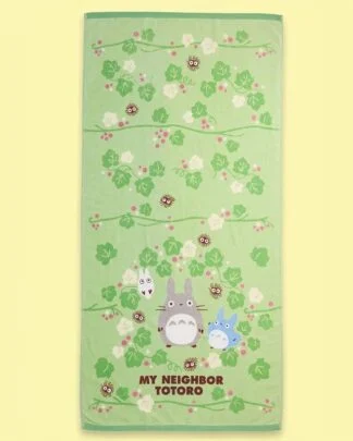 Mein Nachbar Totoro Handtuch Totoro Green Leaf 70 x 140 cm