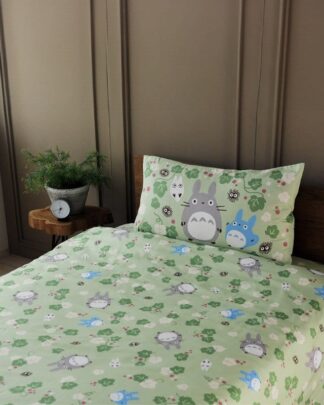 Mein Nachbar Totoro Natsu Bettwäsche Totoro Green Leaf