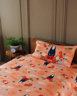 Chihiros Reise ins Zauberland Natsu Bettwäsche No Face & Flowers