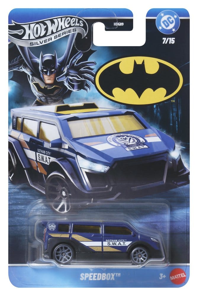 Batman Hot Wheels Silver Series Die-Cast Fahrzeuge 1/64 979T Sortiment (24) – Bild 3