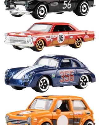 Hot Wheels Silver Series Die-Cast Fahrzeuge 1/64 Vintage 979J Sortiment (10)