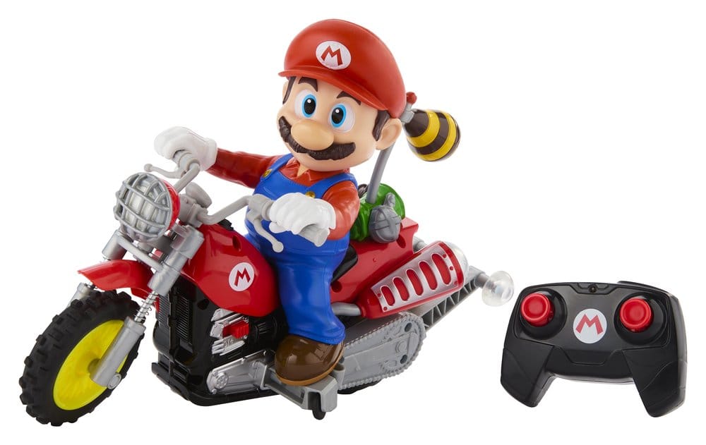 Der Super Mario Galaxy Film Hot Wheels RC Motorrad Mario Wheelie Motocross – Bild 2