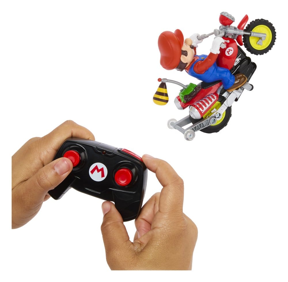 Der Super Mario Galaxy Film Hot Wheels RC Motorrad Mario Wheelie Motocross – Bild 6