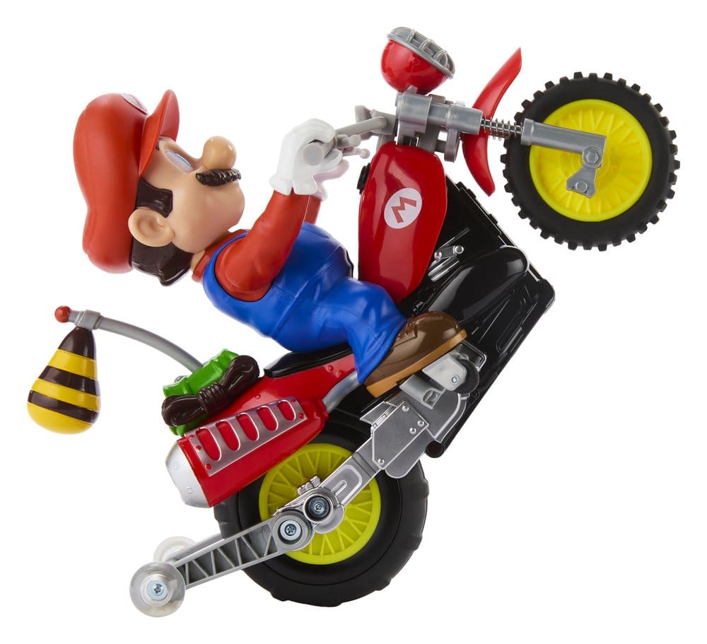 Der Super Mario Galaxy Film Hot Wheels RC Motorrad Mario Wheelie Motocross – Bild 15