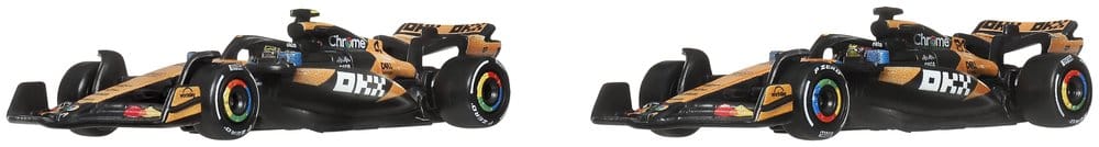 Formel 1 Hot Wheels Premium Die-Cast Fahrzeuge 2er-Pack 1:64 Team McLaren – Bild 4