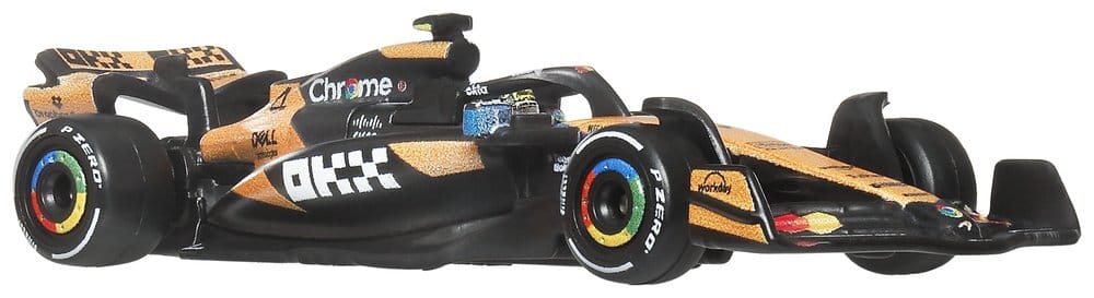 Formel 1 Hot Wheels Premium Die-Cast Fahrzeuge 2er-Pack 1:64 Team McLaren – Bild 10