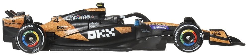 Formel 1 Hot Wheels Premium Die-Cast Fahrzeuge 2er-Pack 1:64 Team McLaren – Bild 11