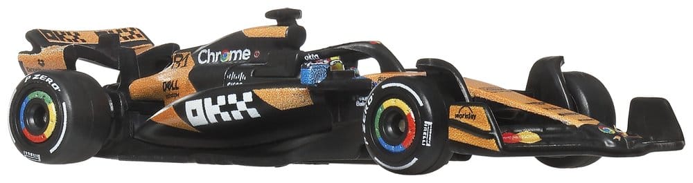 Formel 1 Hot Wheels Premium Die-Cast Fahrzeuge 2er-Pack 1:64 Team McLaren – Bild 14