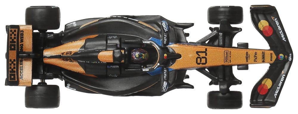 Formel 1 Hot Wheels Premium Die-Cast Fahrzeuge 2er-Pack 1:64 Team McLaren – Bild 16
