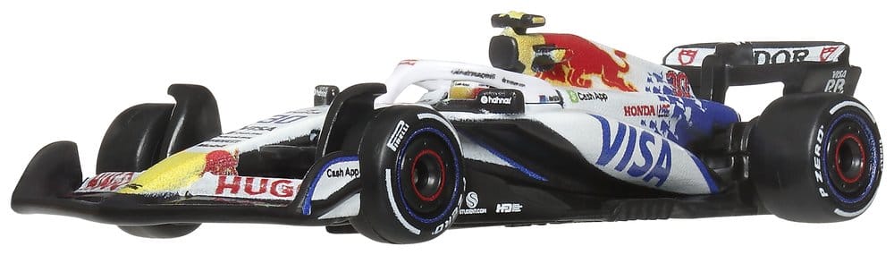 Formel 1 Hot Wheels Premium Die-Cast Fahrzeuge 2er-Pack 1:64 Team Visa Cash App Racing Bulls – Bild 3