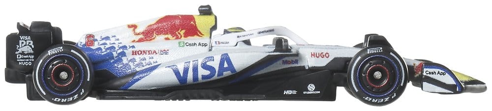 Formel 1 Hot Wheels Premium Die-Cast Fahrzeuge 2er-Pack 1:64 Team Visa Cash App Racing Bulls – Bild 11