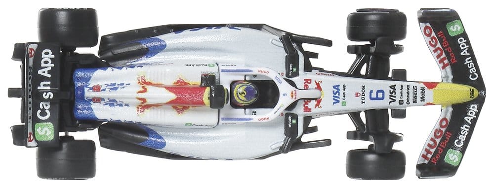 Formel 1 Hot Wheels Premium Die-Cast Fahrzeuge 2er-Pack 1:64 Team Visa Cash App Racing Bulls – Bild 12