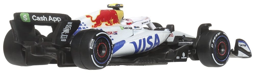 Formel 1 Hot Wheels Premium Die-Cast Fahrzeuge 2er-Pack 1:64 Team Visa Cash App Racing Bulls – Bild 13