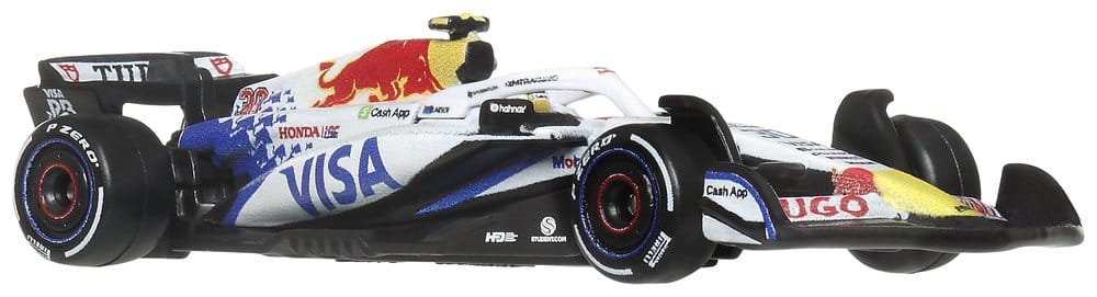 Formel 1 Hot Wheels Premium Die-Cast Fahrzeuge 2er-Pack 1:64 Team Visa Cash App Racing Bulls – Bild 14