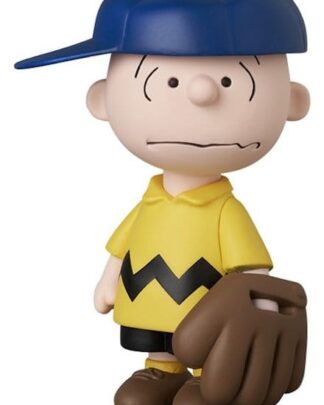 MLB × Peanuts UDF PVC Figur Los Angeles Dodgers Charlie Brown 9 cm