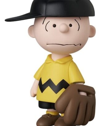 MLB × Peanuts UDF PVC Figur Chicago White Sox Charlie Brown 9 cm